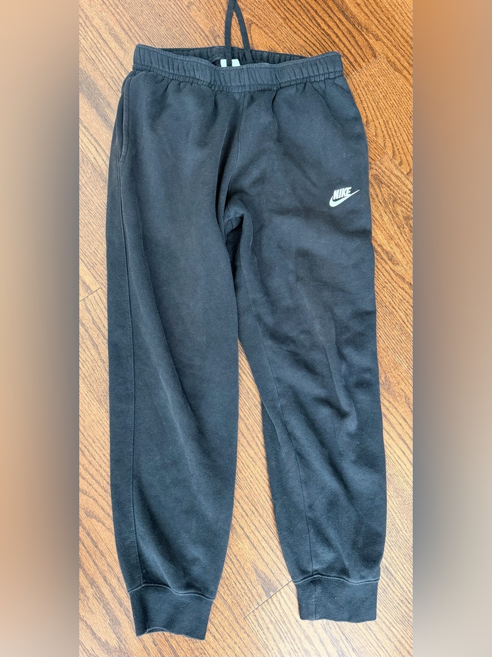 Nike Black Men's Fleece Joggers size M good used condition
